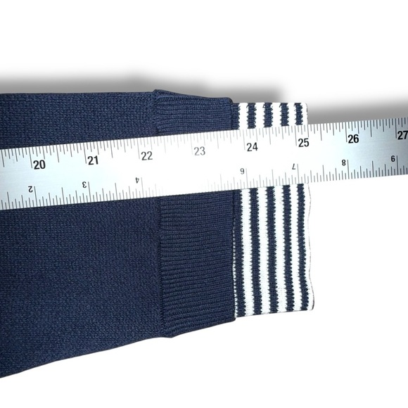 NWT NIC + ZOE Lace Up Hoodie - Navy / White XXL - Picture 8 of 16